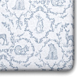 Woodland Organic Jersey Cotton Crib Sheet - Bellini