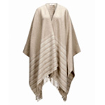 Wool Cape With Stripes | Donna 1981 Wool Cape With Stripes | Donna 1981