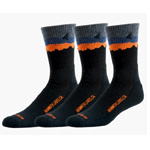 Wool Hiking Crew Socks : RidgeMerino