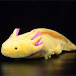 Yellow Axolotl Soft Stuffed Plush Toy | Gage Beasley