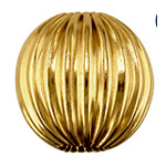 Yellow Gold Corrugated Round - Cooksongold