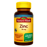 Zinc 30 Mg Tablets : NatureMade